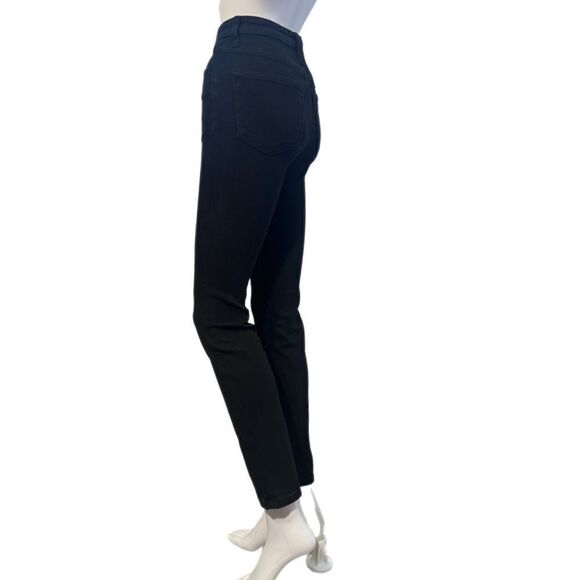 NWT FP X Sandrine Rose High Rise Skinny Mom Jeans - Black (24) - Picture 7 of 12